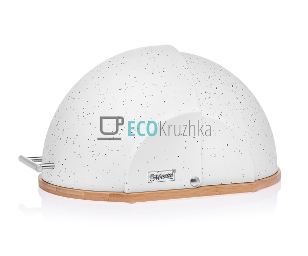 Хлібниця Maestro з деревяною основой та відкидной кришко ... Хлібниця Maestro з деревяною основой та відкидной кришко ...