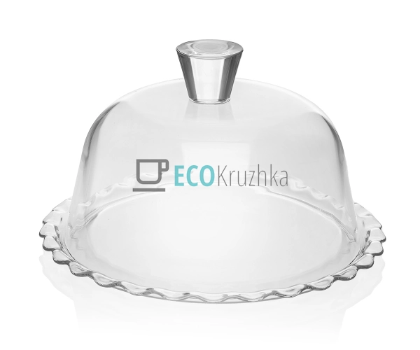 Блюдо скляне для десертів із кришкою Patisserie Petit 26 ...