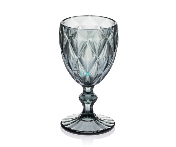 Келихи для вина з кольорового скла 6 шт Glassware 240 мл ...