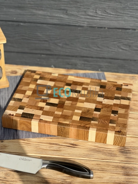 Кухонна обробна дошка 330х250х39 Мікс EK15552