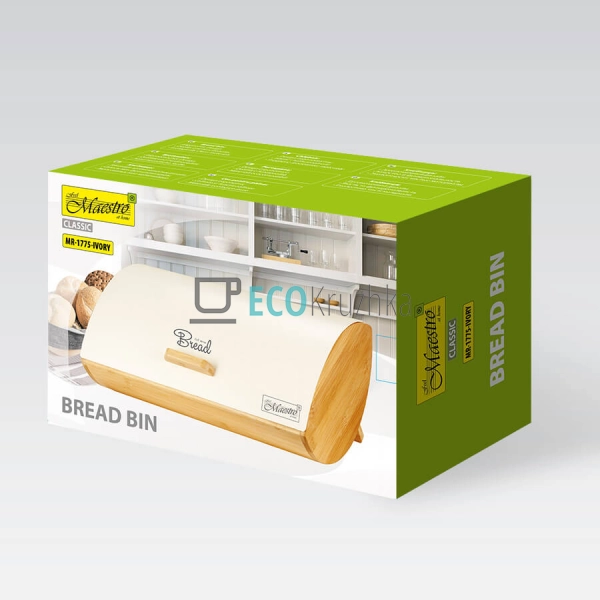 Хлібниця Bread Maestro 365х250х133 мм Бежева MR-1775-IVO ... Хлібниця Bread Maestro 365х250х133 мм Бежева MR-1775-IVO ...