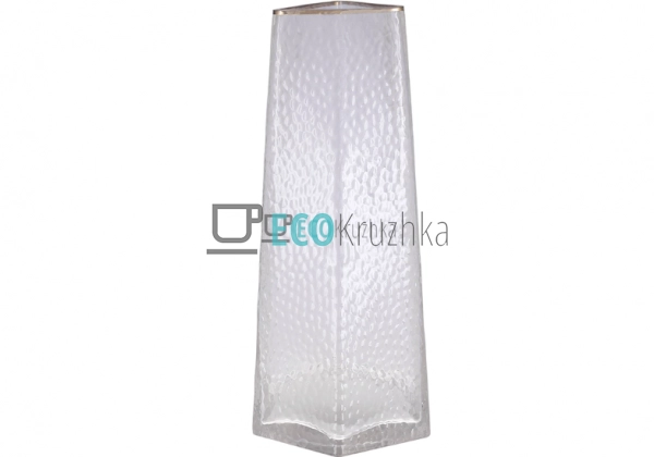 УЦІНКА ВАЗА ELEGANT 27СМ ПРОЗОРА ІЗ ЗОЛОТИМ ОБІДКОМ EK15 ... УЦІНКА ВАЗА ELEGANT 27СМ ПРОЗОРА ІЗ ЗОЛОТИМ ОБІДКОМ EK15 ...