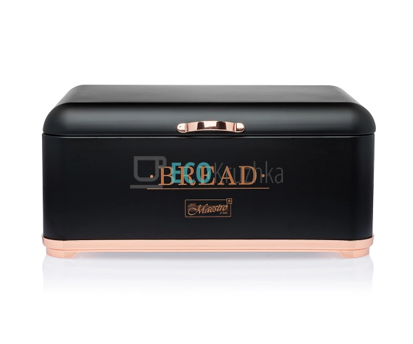 Хлібниця Bread Maestro (345х250х165) Чорна MR-1677-CU-BL Хлібниця Bread Maestro (345х250х165) Чорна MR-1677-CU-BL