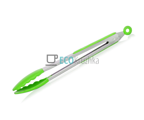 Щипці кухонні подовжені 350 мм Салатові Frico FRU-072 Щипці кухонні подовжені 350 мм Салатові Frico FRU-072