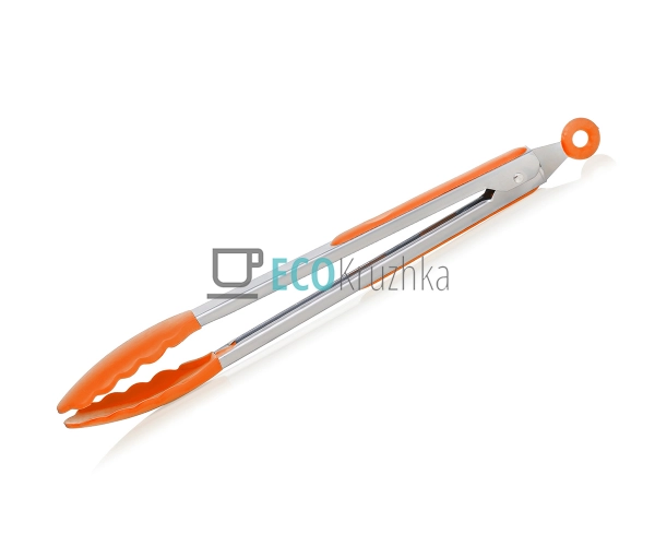 Щипці кухонні подовжені 350 мм Помаранчеві Frico FRU-072 Щипці кухонні подовжені 350 мм Помаранчеві Frico FRU-072