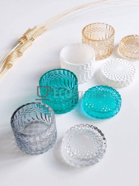 Цукерниця Бірюзове задзеркалля 9х8.5см (101-126) Цукерниця Бірюзове задзеркалля 9х8.5см (101-126)