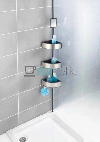 Телескопічна душова кутова стійка Wenko Premium Big, 27, ...