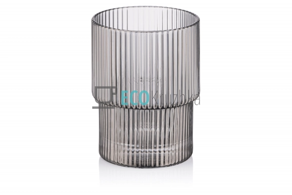 Набір склянок низьких Graphite 200 мл, 2 шт., скло ARDES ...