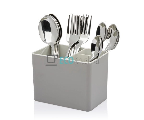 Підставка під столові прилади "Плюс" Сірий (169076)