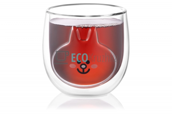 Набір чашок Ardesto Animals з подвійними стінками, 300 м ... Набір чашок Ardesto Animals з подвійними стінками, 300 м ...