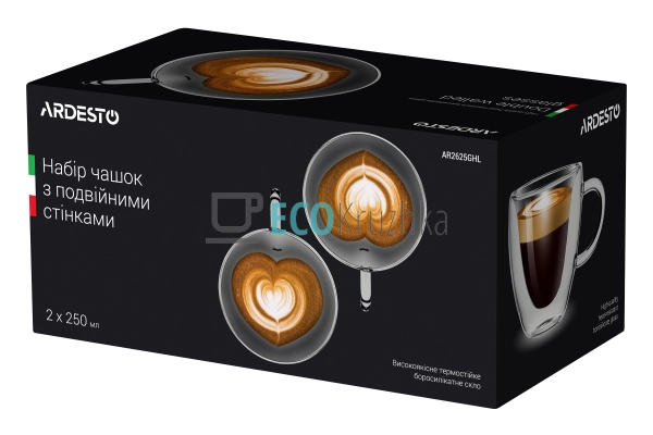 Набір чашок з ручками Ardest ... Набір чашок з ручками Ardest ...