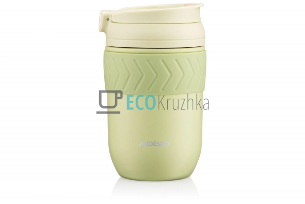 Термокухоль Ardesto Cosy 400 мл, нержавіюча сталь, зелен ... Термокухоль Ardesto Cosy 400 мл, нержавіюча сталь, зелен ...