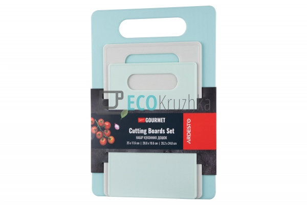 Набір дошок кухонних Ardesto Gemini Gourmet 3 шт.: 25х17 ... Набір дошок кухонних Ardesto Gemini Gourmet 3 шт.: 25х17 ...