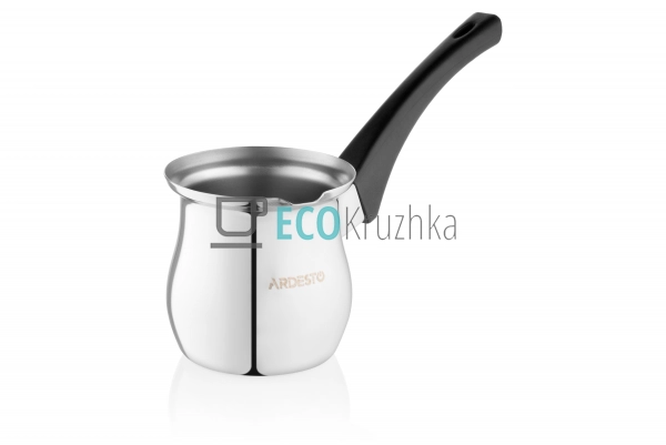 Турка Ardesto BLACK MARS, 0.35 л, нержавіюча сталь, баке ... Турка Ardesto BLACK MARS, 0.35 л, нержавіюча сталь, баке ...