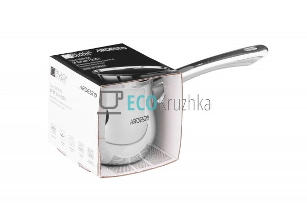 Турка Ardesto BLACK MARS, 0.35 л, нержавіюча сталь (AR08 ... Турка Ardesto BLACK MARS, 0.35 л, нержавіюча сталь (AR08 ...