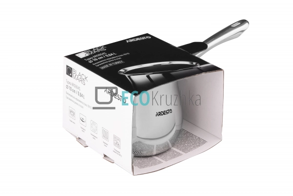Турка Ardesto BLACK MARS, 0.64 л, нержавіюча сталь (AR08 ... Турка Ardesto BLACK MARS, 0.64 л, нержавіюча сталь (AR08 ...
