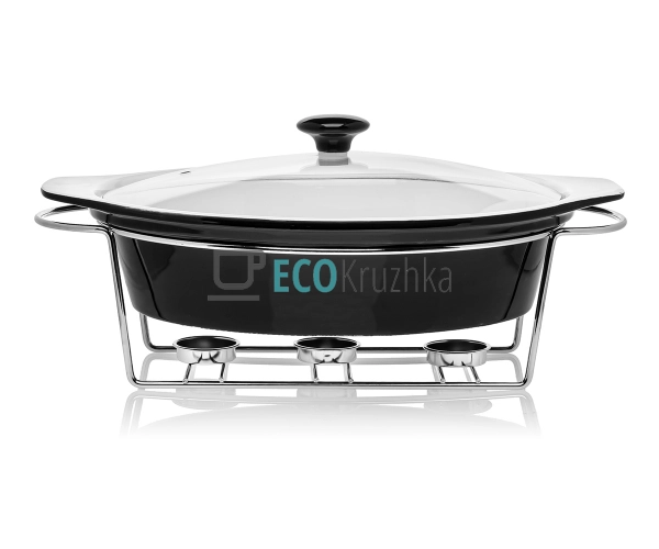 Марміт 2.3л прямокутний керамічний Овальний Чорний MR-11 ... Марміт 2.3л прямокутний керамічний Овальний Чорний MR-11 ...