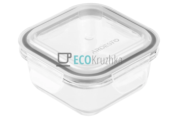 Контейнер для зберігання Ardesto Gemini 300 мл, квадратн ... Контейнер для зберігання Ardesto Gemini 300 мл, квадратн ...