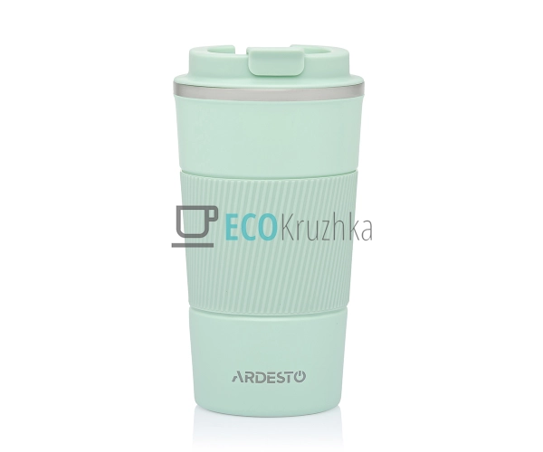 Термокухоль Ardesto Urban 500 мл, нержавіюча сталь, зеле ... Термокухоль Ardesto Urban 500 мл, нержавіюча сталь, зеле ...