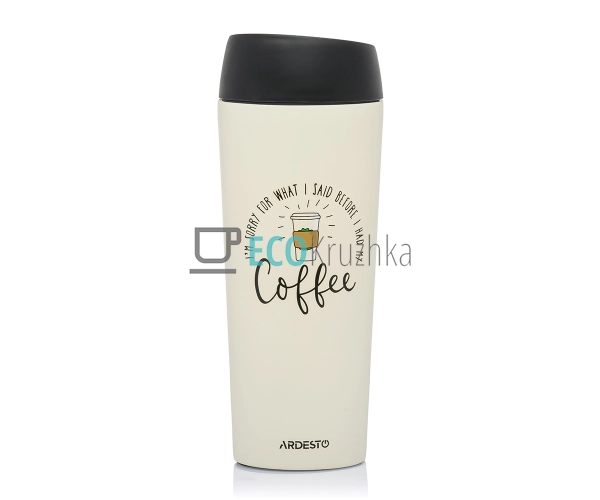 Термокухоль Ardesto Coffee time Red Cat 450 мл, нержавію ... Термокухоль Ardesto Coffee time Red Cat 450 мл, нержавію ...