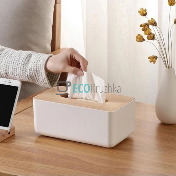 Серветниця пластмасова на стіл прямокутна з кришкою, з Д ... Серветниця пластмасова на стіл прямокутна з кришкою, з Д ...