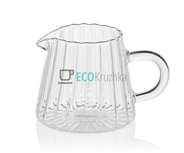 Молочник Ardesto, 200 мл, боросилікатне скло (AR2620C) Молочник Ardesto, 200 мл, боросилікатне скло (AR2620C)