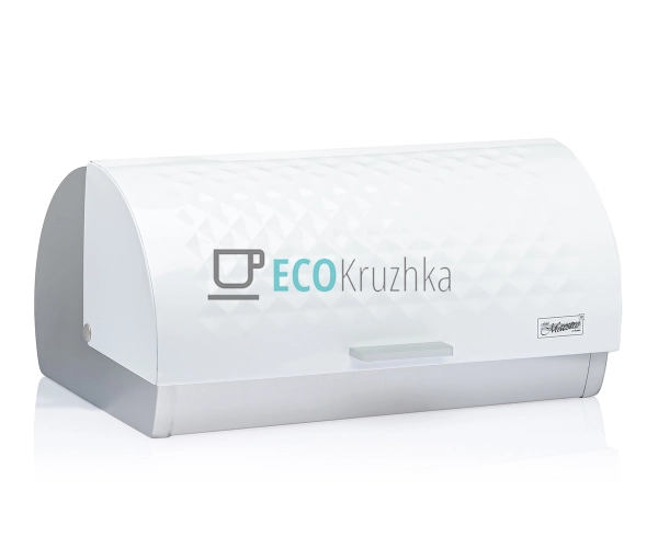 Хлібниця металева 38,5x19x25,5 см Maestro Біла MR-1676 Хлібниця металева 38,5x19x25,5 см Maestro Біла MR-1676