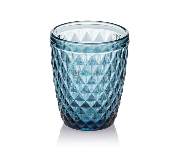 Набір кольорових склянок 6шт Glassware 270 мл Синій (дрі ... Набір кольорових склянок 6шт Glassware 270 мл Синій (дрі ...