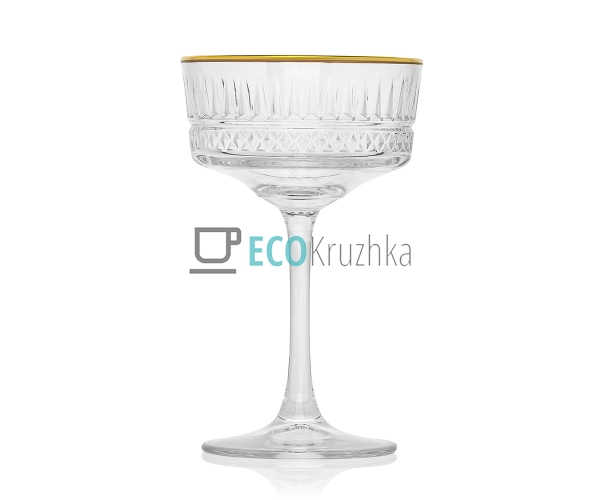 Келих для шампанського 260 мл золотий обідок Elysia (440 ... Келих для шампанського 260 мл золотий обідок Elysia (440 ...