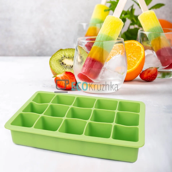 Форма для льоду силіконова 19x12x3,6 см Maestro MR-1179 Форма для льоду силіконова 19x12x3,6 см Maestro MR-1179