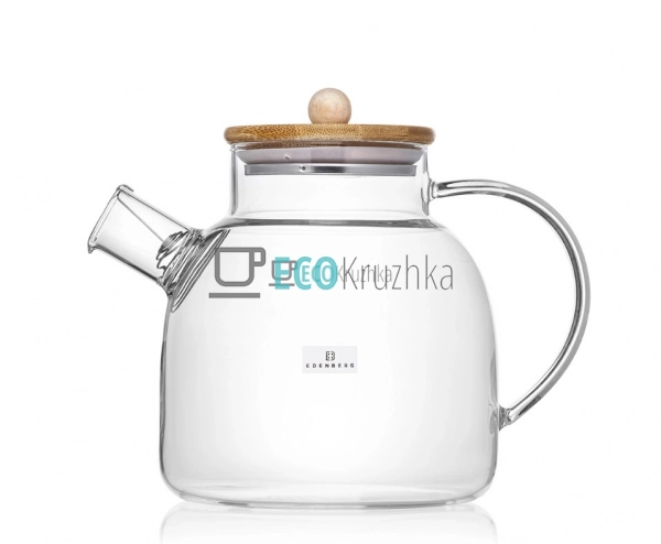 УЦІНКА ЧАЙНИК ДЛЯ ЗАВАРЮВАННЯ СКЛЯНИЙ З БАМБУКОВОЮ КРИШК ... УЦІНКА ЧАЙНИК ДЛЯ ЗАВАРЮВАННЯ СКЛЯНИЙ З БАМБУКОВОЮ КРИШК ...