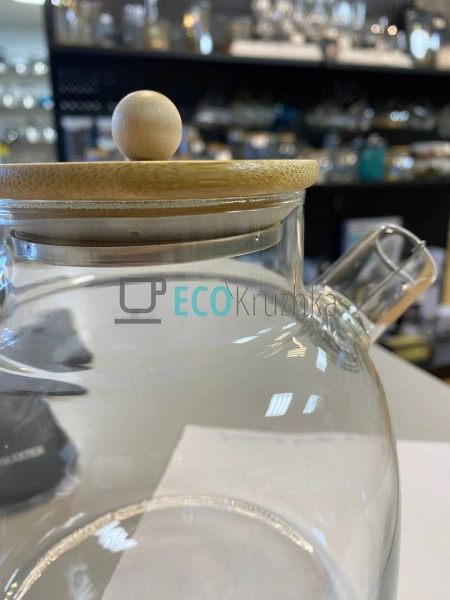 УЦІНКА ЧАЙНИК ДЛЯ ЗАВАРЮВАННЯ СКЛЯНИЙ З БАМБУКОВОЮ КРИШК ... УЦІНКА ЧАЙНИК ДЛЯ ЗАВАРЮВАННЯ СКЛЯНИЙ З БАМБУКОВОЮ КРИШК ...