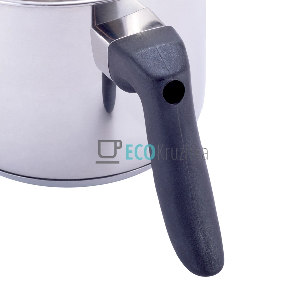 Молочник 1.5л з бакелітовій ручкою Kamille KM-5843 Молочник 1.5л з бакелітовій ручкою Kamille KM-5843