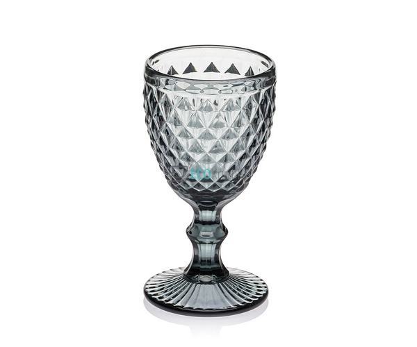 Келихи для вина з кольорового скла 6 шт Glassware 240мл  ...