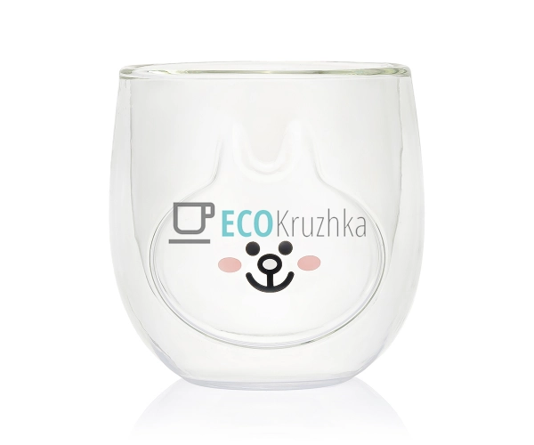 Набір чашок Ardesto Animals з подвійними стінками, 300 м ... Набір чашок Ardesto Animals з подвійними стінками, 300 м ...