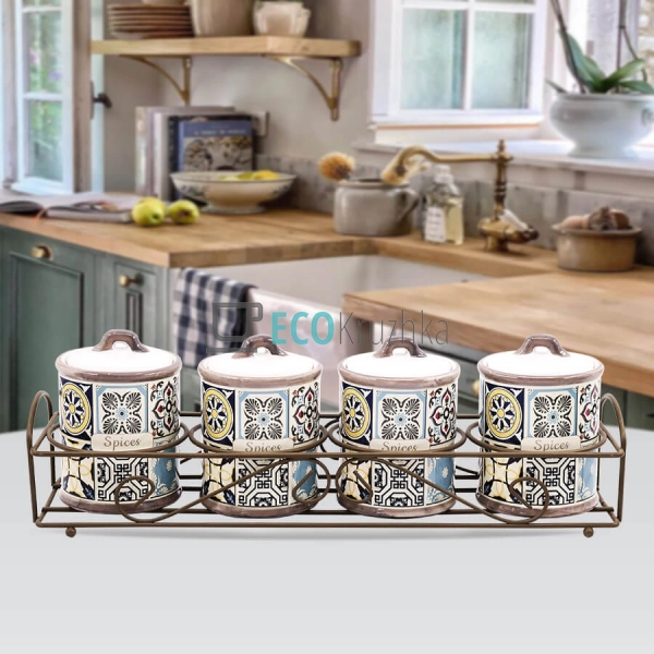 Набір для спецій 5-ти предметний "Holiday in Porto" Maes ... Набір для спецій 5-ти предметний "Holiday in Porto" Maes ...