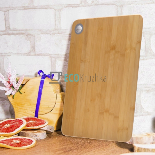 Дошка обробна з бамбука 36.7 х 25.3 х 1.5 см Kamille KM- ...