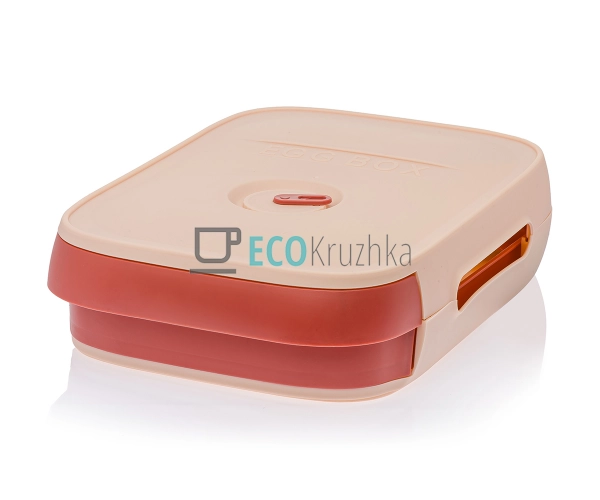 Органайзер для зберігання яєць на 15 шт Рожевий (R30901) Органайзер для зберігання яєць на 15 шт Рожевий (R30901)