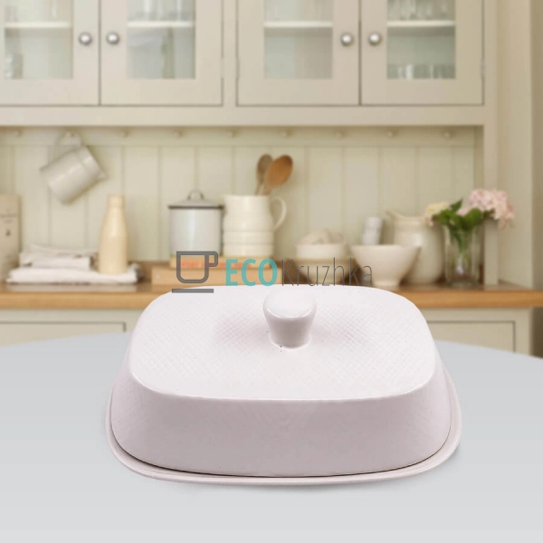 Маслянка 19 х 12.5 х 7.5 "White" Maestro MR-20002-45