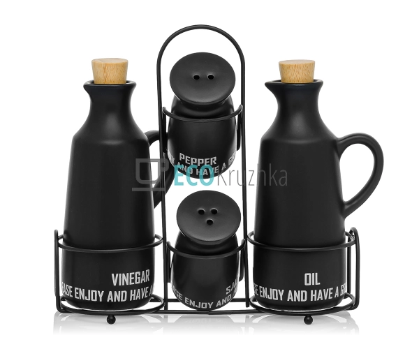 Набір для спецій 5-ти предме ... Набір для спецій 5-ти предме ...