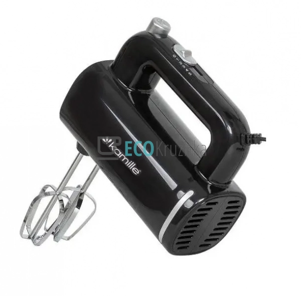 Міксер електричний Kamille ручний 150 Вт 5 швидкостей 2 ... Міксер електричний Kamille ручний 150 Вт 5 швидкостей 2 ...