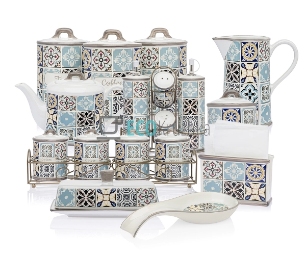 Кухонний набір Holiday in Porto 17 предметів Maestro (MR ...