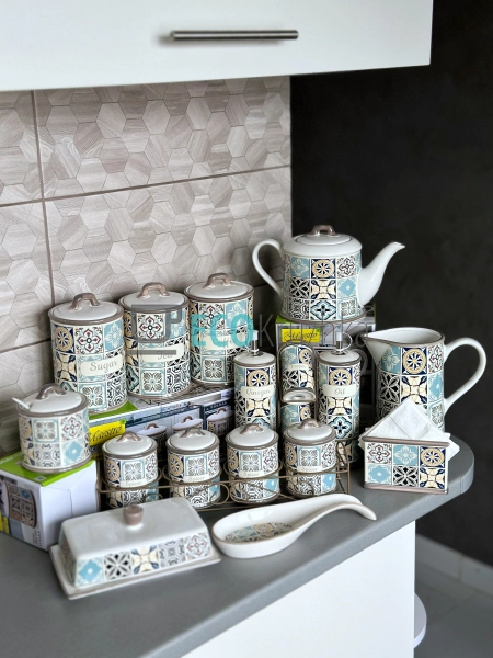 Кухонний набір Holiday in Porto 17 предметів Maestro (MR ...