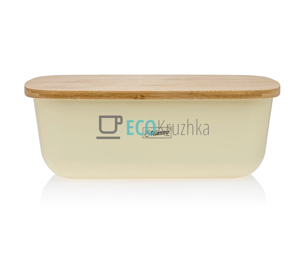 Хлібниця 345 х 235 х 130 мм Бежева Maestro MR-1776-IVORY Хлібниця 345 х 235 х 130 мм Бежева Maestro MR-1776-IVORY