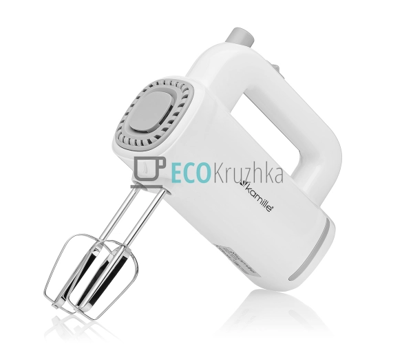 Міксер електричний Kamille ручний 150 Вт 5 швидкостей 2 ... Міксер електричний Kamille ручний 150 Вт 5 швидкостей 2 ...