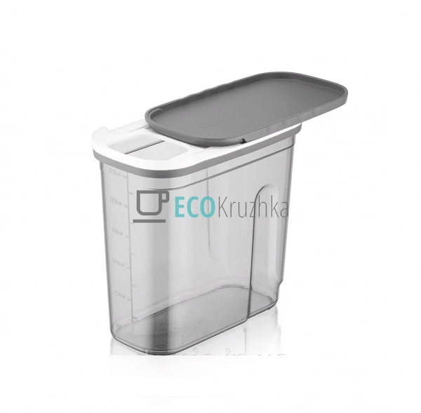 Ємність для сипких Poli Слайдер герметична 3 л FOLY LIFE ... Ємність для сипких Poli Слайдер герметична 3 л FOLY LIFE ...