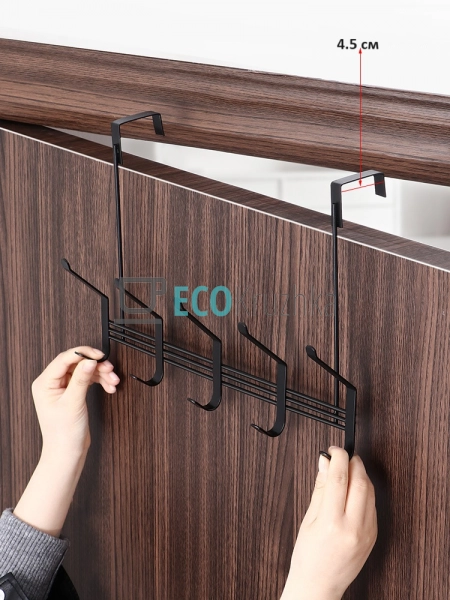 Вішалка дверна на 5 гачків 24 х 31 см (WHW20227-4) Вішалка дверна на 5 гачків 24 х 31 см (WHW20227-4)