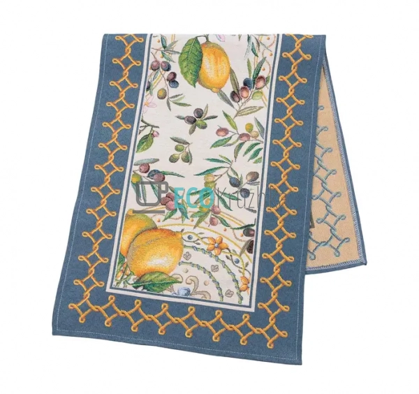 Ранер гобеленовий на стіл Лимони 37 х 100 см (041-37LIMA ...