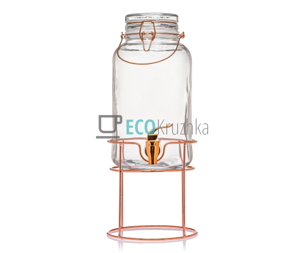 Лимонадник на металевій підставці 4л EK9036 Лимонадник на металевій підставці 4л EK9036