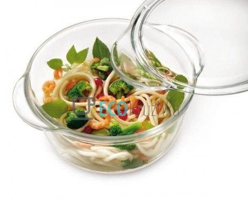 Каструля для варіння з боросилікатного скла, 1.5 л, з пр ... Каструля для варіння з боросилікатного скла, 1.5 л, з пр ...